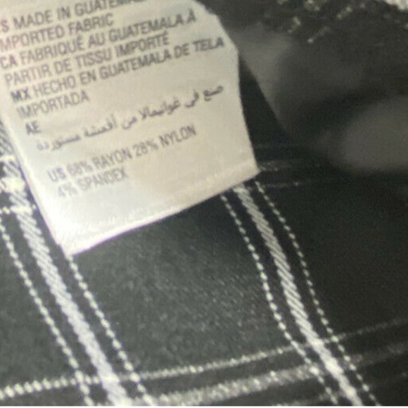 INC International Concepts Plaid Pants size 12 NWT - Picture 4 of 7